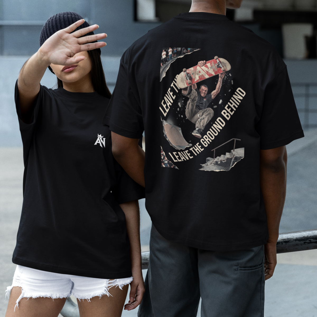 Oversized-Deixar o chão para trás