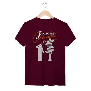 Nome do produto T-Shirt Quality- Jesus é o Caminho