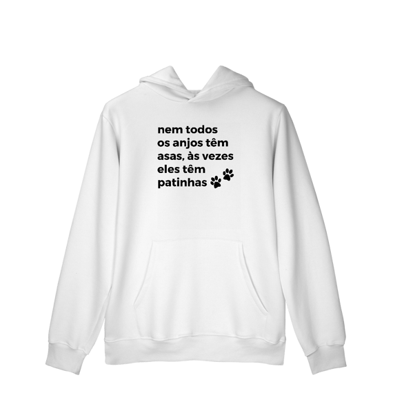 Nem todos os Anjos têm Asas [Moletom Prime Canguru]