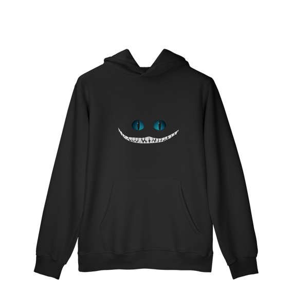 Gato de Cheshire [Moletom Prime Canguru]