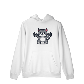 GYM - Meow Stronger [Moletom Prime Canguru]