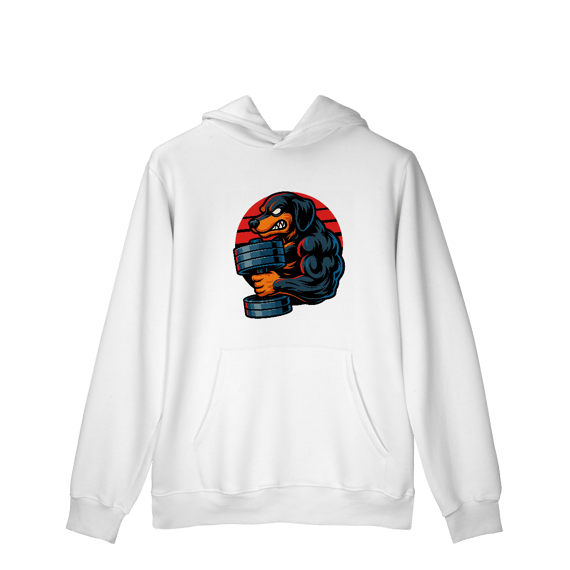 GYM - Dachshund Monstro [Moletom Prime Canguru]