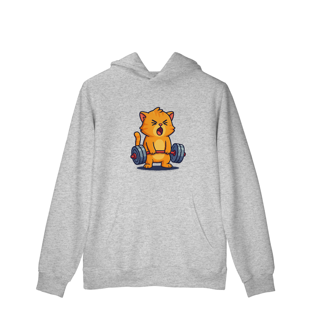 Nome do produto: GYM - Gatinho Reclamão [Moletom Prime Canguru]
