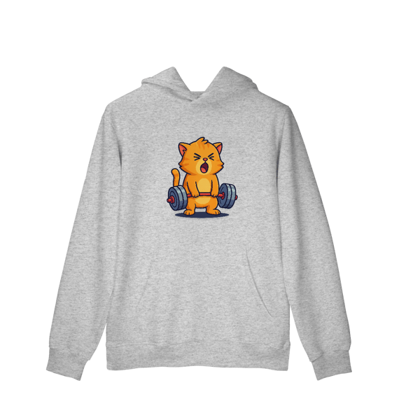 GYM - Gatinho Reclamão [Moletom Prime Canguru]