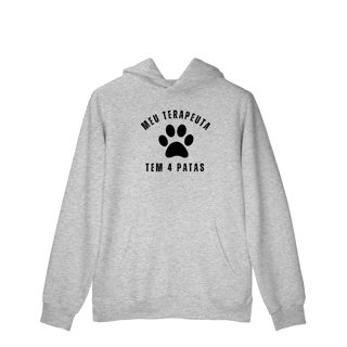 Nome do produtoTerapeuta tem 4 Patas [Moletom Prime Canguru]