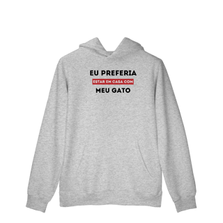 Nome do produtoPreferia meu Gato [Moletom Prime Canguru]