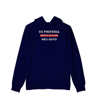 Nome do produtoPreferia meu Gato [Moletom Prime Canguru]