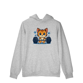 Nome do produtoGYM - Purrlift Queen [Moletom Prime Canguru]
