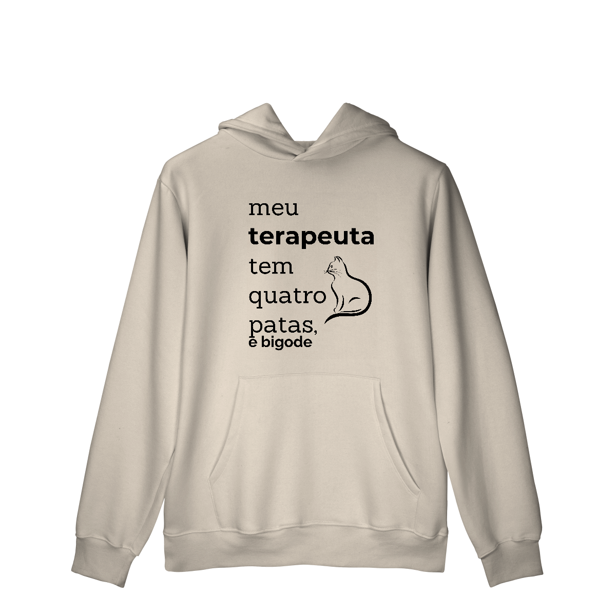 Nome do produto: Terapeuta tem Quatro Patas [Moletom Prime Canguru]