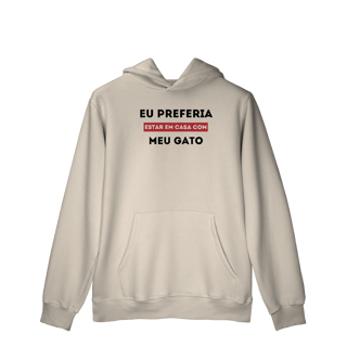 Nome do produtoPreferia meu Gato [Moletom Prime Canguru]