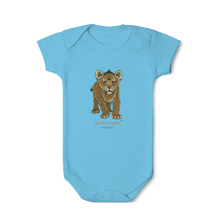 Nome do produto Body infantil filhotes dentes de sabre