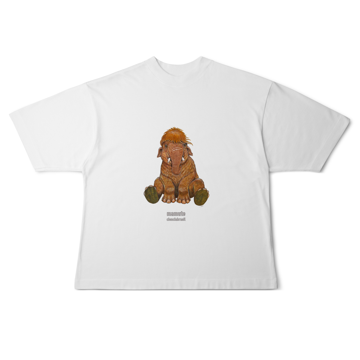 Nome do produto: Camiseta Oversized Filhote Mamute