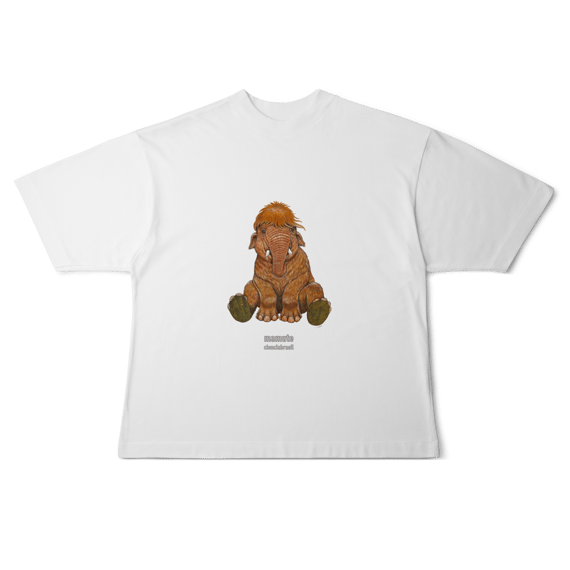 Camiseta Oversized Filhote Mamute