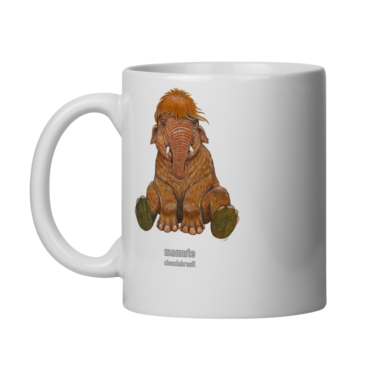 Nome do produto: Caneca Filhotes Mamute