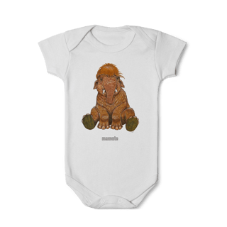 Nome do produto Body Infantil Filhotes Mamute