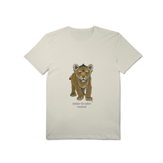 T-Shirt Pima filhotes dentes de sabre