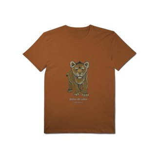 Nome do produto T-Shirt Pima filhotes dentes de sabre