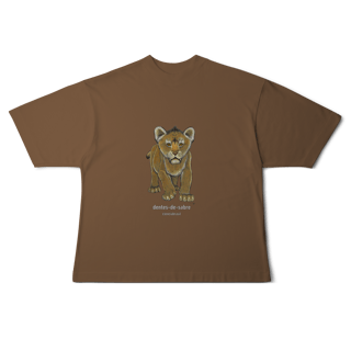 Nome do produto Camiseta Oversized filhotes dentes de sabre