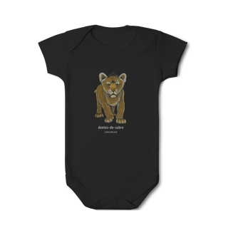 Nome do produto Body infantil filhotes dentes de sabre