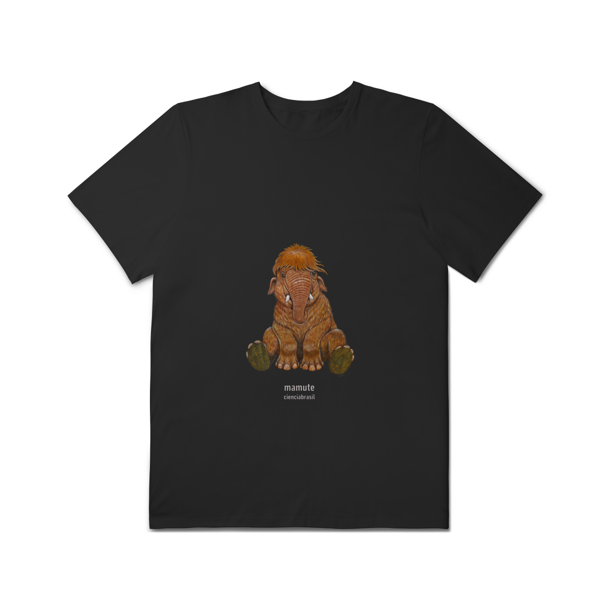 Nome do produto: T-Shirt Plus Size Filhotes Mamute