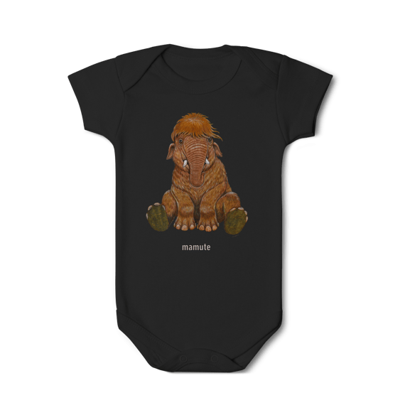 Body Infantil Filhotes Mamute