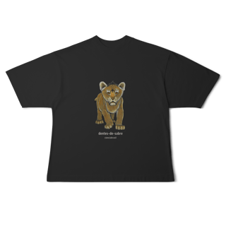 Nome do produto Camiseta Oversized filhotes dentes de sabre