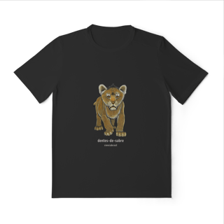 Nome do produto Camiseta Sport Dry UV filhotes dentes de sabre