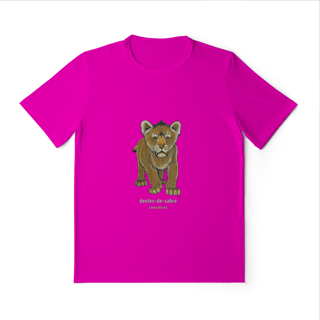 Nome do produto Camiseta Sport Dry UV filhotes dentes de sabre