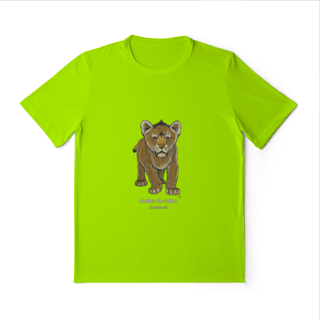 Nome do produto Camiseta Sport Dry UV filhotes dentes de sabre