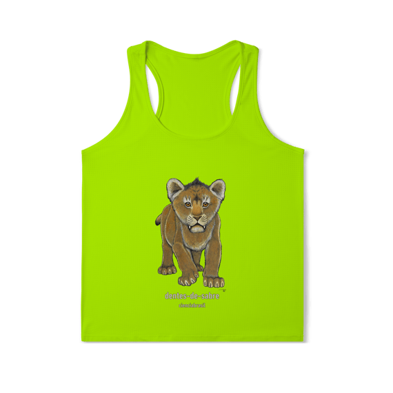 Regata Fem Sport Dry UV filhotes dentes de sabre