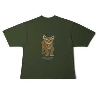 Nome do produto Camiseta Oversized filhotes dentes de sabre