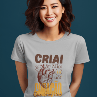 Nome do produto Camiseta Coração Puro