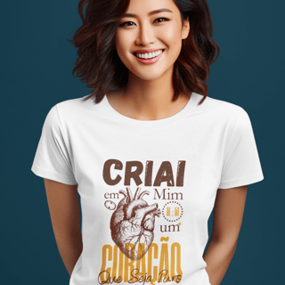 Nome do produto Camiseta Coração Puro