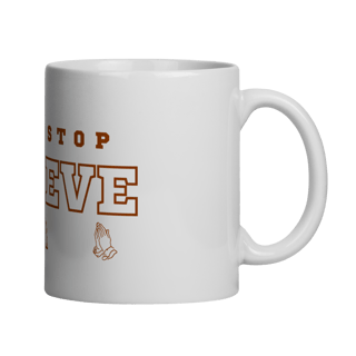 Nome do produto Caneca de porcelana personalizada Belive