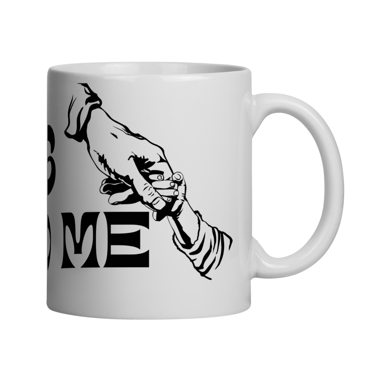 Caneca de Porcelana Personalizada Save Me