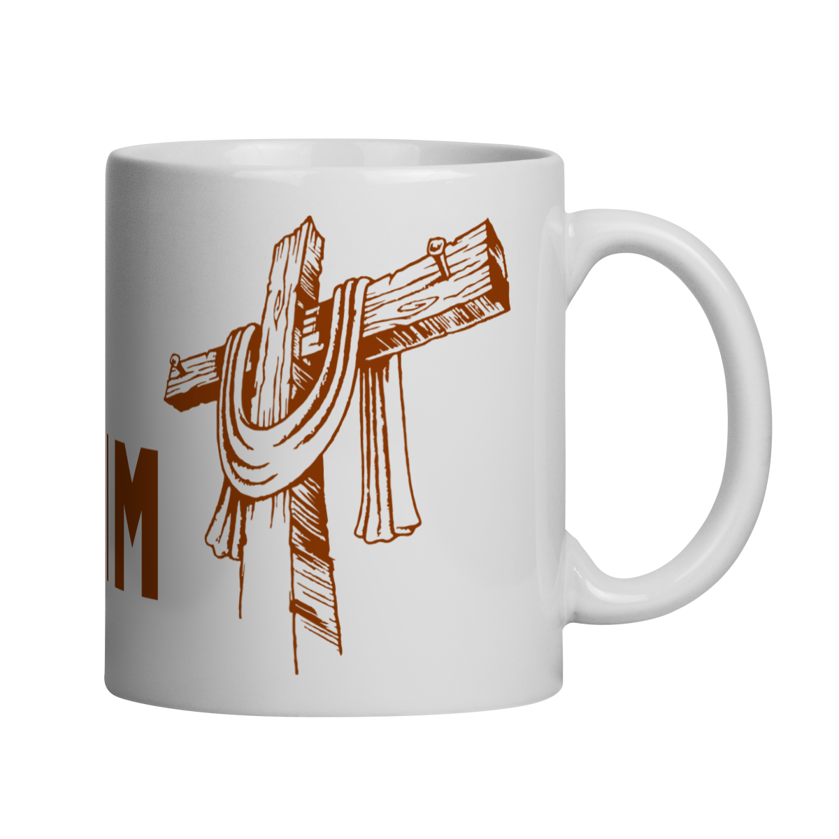 Caneca de Porcelana Personalizada I Live