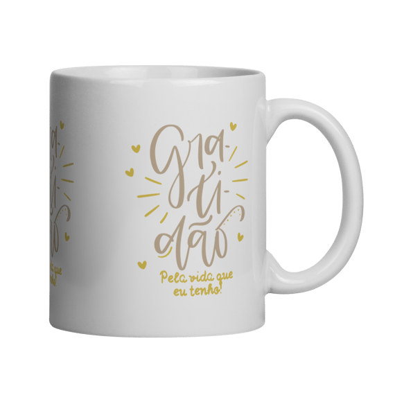 Caneca De Porcelana Personalizada 