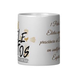 Nome do produto Caneca de porcelana personalizada Eleitos