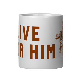 Nome do produto Caneca de Porcelana Personalizada I Live