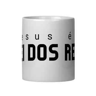 Nome do produto Caneca de Porcelana Personalizada Rei dos Reis
