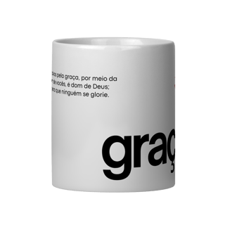 Nome do produto Caneca de porcelana personalizada Graça