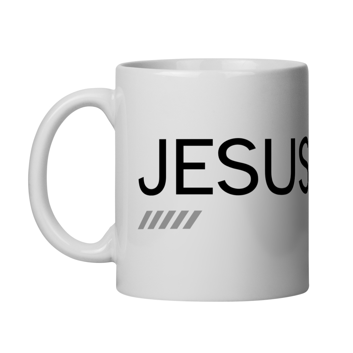 Caneca de porcelana personalizada Jesus Vive
