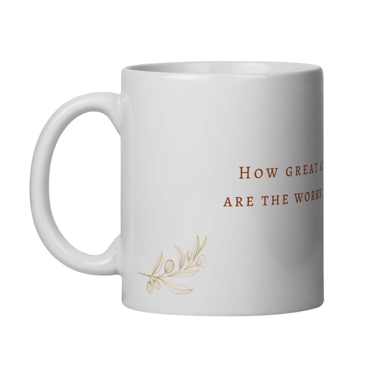 Caneca de porcelana Personalizada Wonderful