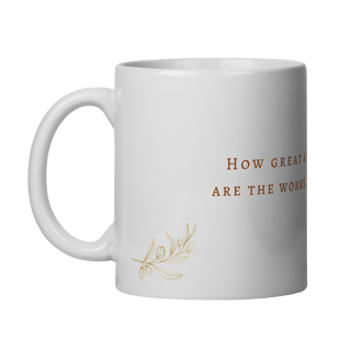 Caneca de porcelana Personalizada Wonderful