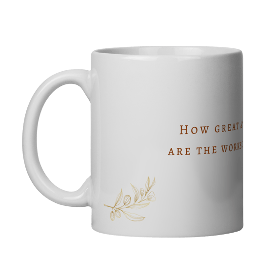 Caneca de porcelana Personalizada Wonderful