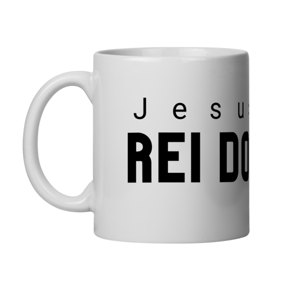 Caneca de Porcelana Personalizada Rei dos Reis
