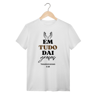 Nome do produto Camisa em Tudo Dai Graças