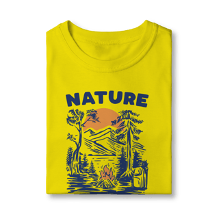 Nome do produto Camiseta Infantil Nature is callinng