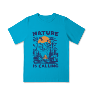 Nome do produto Camiseta Infantil Nature is callinng