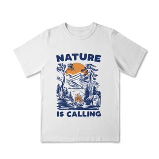 Nome do produto Camiseta Infantil Nature is callinng